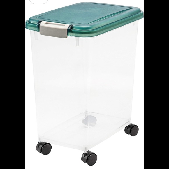 🟩IRIS USA 30+11lbs Combo Airtight Pet Food Storage Containers-2PK◻️ - Picture 2 of 6